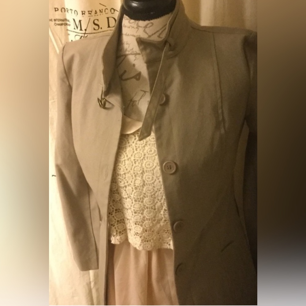 Parallel Clothing Twill Trench Coat